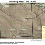 Angle T27S R28E Township Map Preview 1