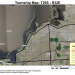 Malheur Lake T26S R32E Township Map Preview 1