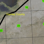 Malheur Lake T26S R32E Township Map Preview 2