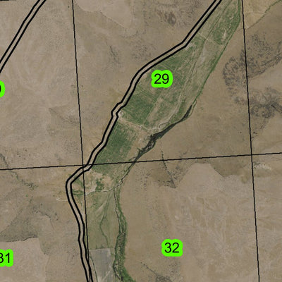 China Hill T26S R36E Township Map Preview 3