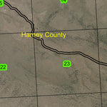 Anderson Valley T28S R35E Township Map Preview 2
