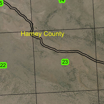 Anderson Valley T28S R35E Township Map Preview 2