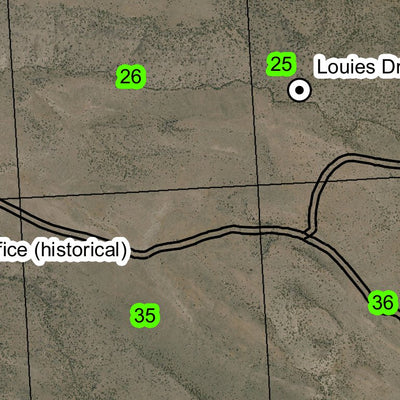 Anderson Valley T28S R35E Township Map Preview 3