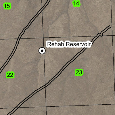 Woods Lake T29S R24E Township Map Preview 2