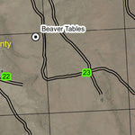 Thompson Reservoir T26S R34E Township Map Preview 2