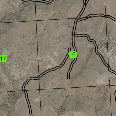 Thompson Reservoir T26S R34E Township Map Preview 3