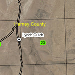 Lynch Gulch T30S R25E Township Map Preview 2