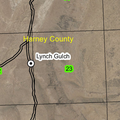 Lynch Gulch T30S R25E Township Map Preview 2