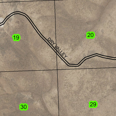 Lynch Gulch T30S R25E Township Map Preview 3