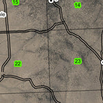 Little Juniper Mountain T28S R24E Township Map Preview 2