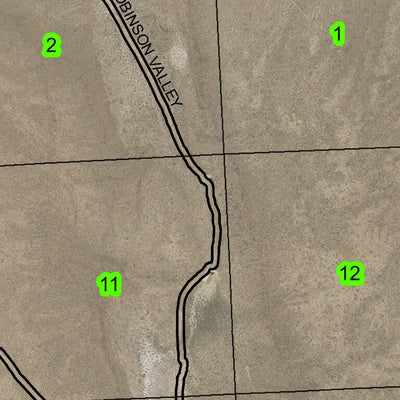 Dudes Canyon T30S R28E Township Map Preview 3