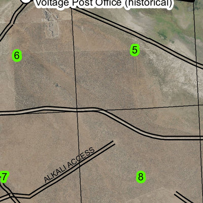 Voltage Well T27S R32E Township Map Preview 3