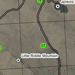 Riddle Mountain T28S R34E Township Map Preview 2
