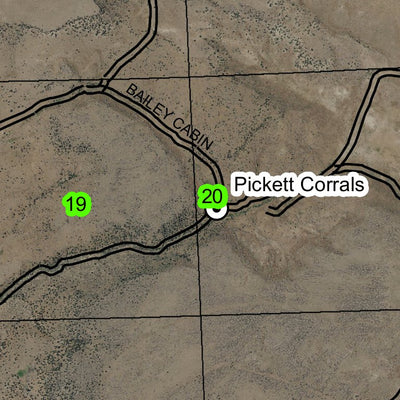 Hoghouse Canyon T31S R32E Township Map Preview 3