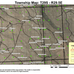 Prentis Lake T29S R29.5E Township Map Preview 1