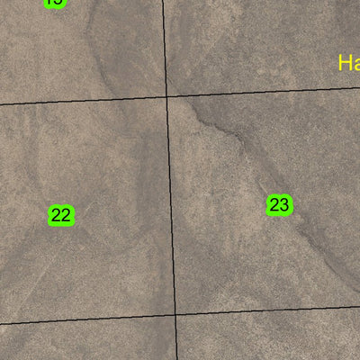 Horseshoe Rim T32S R24E Township Map Preview 2