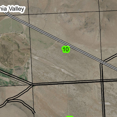 Virginia Valley T27S R34E Township Map Preview 3