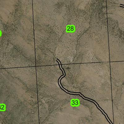 Pollock Draw T28S R36E Township Map Preview 3