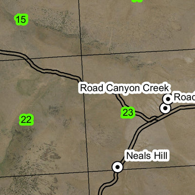 Neals Hill T29S R36E Township Map Preview 2