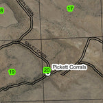 Walls Lake T31S R31E Township Map Preview 3