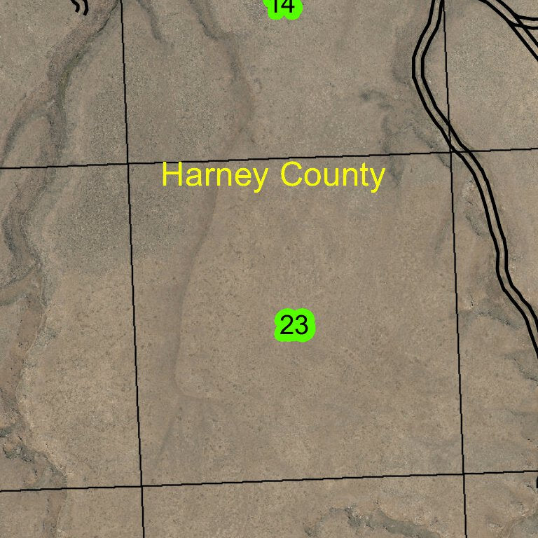 Rawhide Canyon T29S R26E Township Map by Super See Services | Avenza Maps