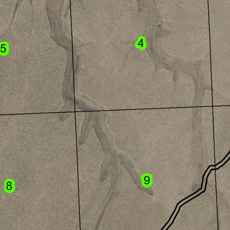 Rawhide Canyon T29S R26E Township Map by Super See Services | Avenza Maps