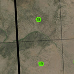 Squaw Lake T30S R35E Township Map Preview 3