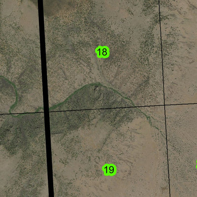 Squaw Lake T30S R35E Township Map Preview 3