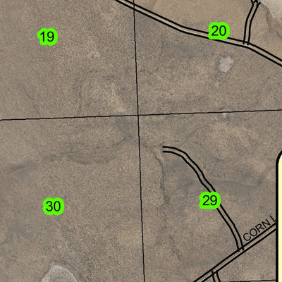Badger Draw T31S R24E Township Map Preview 3