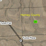 Tucke Flat T31S R30E Township Map Preview 3