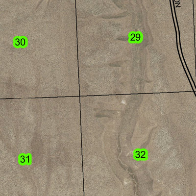 Balls Lake T31S R28E Township Map Preview 3