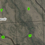 Krumbo Mountain T31S R32.75E Township Map Preview 3