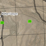 Augustine Canyon T31S R29E Township Map Preview 2