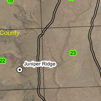 Juniper Ridge T30S R26E Township Map Preview 2