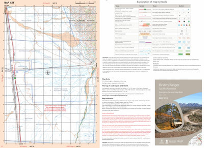Flinders Ranges Map C14 Preview 1