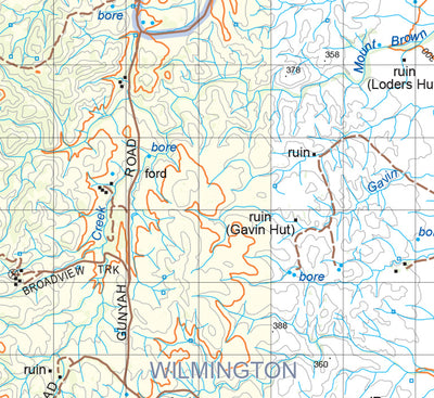 Flinders Ranges Map 436 Preview 3