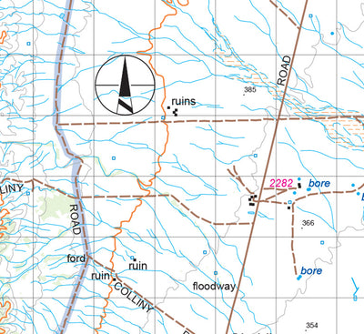 Flinders Ranges Map 439 Preview 3