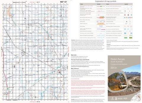 Flinders Ranges Map 437 Preview 1
