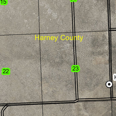 Catlow T33S R31E Township Map Preview 2