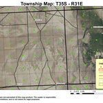 Catlow Valley T35S R31E Township Map Preview 1
