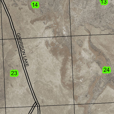 Catlow Valley T35S R31E Township Map Preview 2