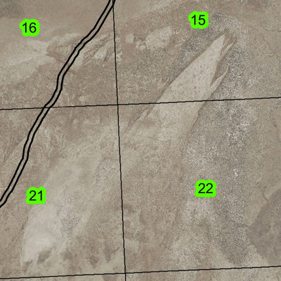 Catlow Valley T35S R31E Township Map Preview 3