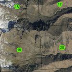 Steens Mountain T33S R34E Township Map Preview 3
