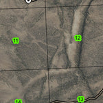 Butler Hill T33S R32E Township Map Preview 3