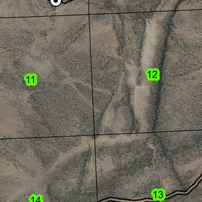 Butler Hill T33S R32E Township Map Preview 3