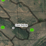 Riddle Reservoir T33S R32.75E Township Map Preview 2