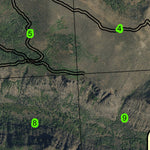 Riddle Reservoir T33S R32.75E Township Map Preview 3