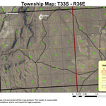 Ancient Lake T33S R36E Township Map Preview 1