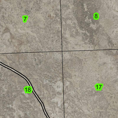 Blitzen T34S R31E Township Map Preview 3