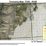 Alvord T34S R34E Township Map Preview 1